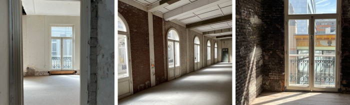 Gebouw passage